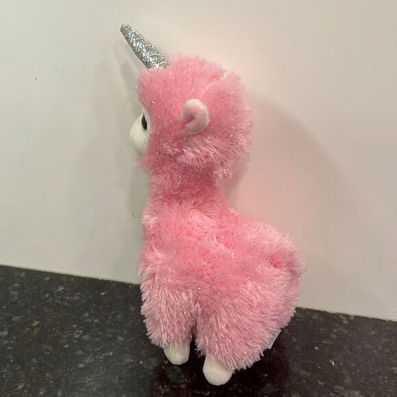 TY Beanie Babies Boos 9" Lana the Pink Llamacorn Plush Unicorn Llama Stuffed - Picture 3 of 7